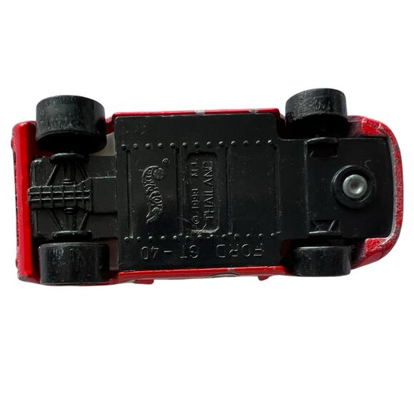 Vintage Hot Wheels Ford GT40 Racing Car #3 Red Die-Cast 1999 THWN Malaysia - Picture 6 of 7